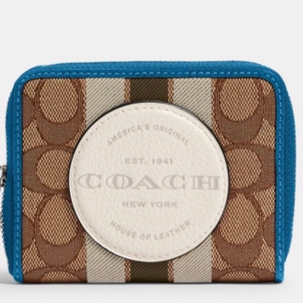 Coach Dempsey small zip around wallet